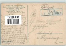 97318 W8710 Kitzingen - Königsplatz Feldpost Kitzingen