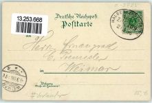 38889 O3725 Rübeland b Blankenburg, Harz 1896 Lithographie Hermannshöhe Hammer Werkzeug Bahnpost Halberstadt Vorläufer