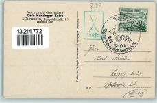 O8000 Dresden Tag der Nationalen Solidarität 1937 Sonderstempel WK II