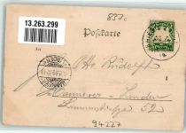 94227 W8372 Rabenstein , Kr Regen 1899 - Pension