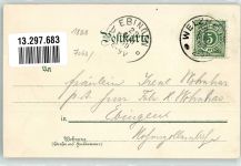 73553 W7061 Ebnisee 1899 Lithographie Hotel