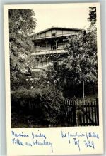 75417 W7130 Mühlacker - Pension Deike Villa am Weinberg Ort handschriftlich