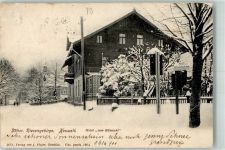 Novy Svet Neuwelt 1904 Winter Hotel zum Rübezahl