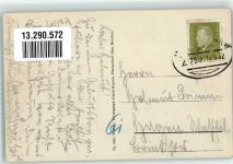 Langwaltersdorf Unislaw Slaski - Gasthaus Zum Storchenberg A. Mittmann Bahnpost Zug 750