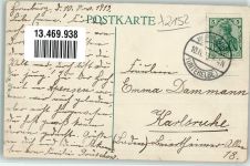 21640 W2152 Horneburg , Niederelbe 1913 - Issendorferstraße