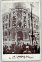 10115 W1000 Berlin Mitte - Mossehaus Berliner Tageblatt nach der Beschießung