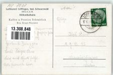 79843 W7827 Löffingen Foto AK Pension Villa Schönblick