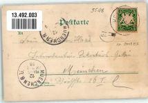 91180 W8548 Heideck , Mittelfr 1898 Lithographie Rathaus Marktplatz