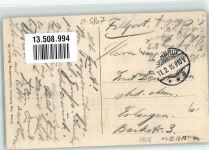 99885 O5807 Ohrdruf 1915 - Bahnhofstraße Mann mit Hund Tabakwarenhandlung