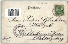 1 O9930 Adorf , Vogtl 1904 - Rathaus Bahnhof Eisenbahn