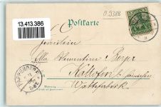09569 O9388 Oederan 1900 Lieder AK Kirche Elisabeth Unglück-Denkmal Bahnhof Schule Rathaus