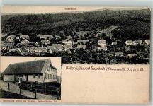 76332 W7506 Bernbach , Schwarzw 1910 Foto AK Gasthaus zum Bernstein