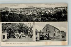 07907 O6550 Schleiz - Blick von der Bergkirche Vereinsgarten