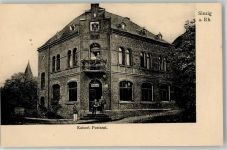 53489 W5485 Sinzig , Rhein Foto AK Kaiserliches Postamt