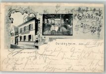 67146 W6705 Deidesheim 1898 - Gasthaus Bettlade Gastraum