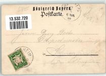 67146 W6705 Deidesheim 1898 - Gasthaus Bettlade Gastraum