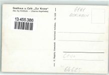 64625 W6140 Schönberg , Bensheim - Gasthaus zur Krone Gartenwirtschaft