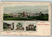 71101 W7036 Schönaich , Württ 1906 - Pfefferburg Eiche Kirche
