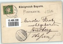 97337 W8716 Dettelbach 1897 Lithographie