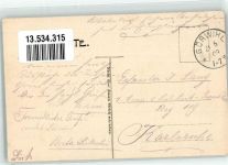 79733 W7883 Görwihl 1909 - Dorfkirche Gasthaus zum deutschen Kaiser