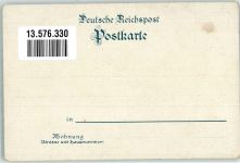 sign. Stöwer, Willy Werbung Sprengel Waffel Serie 1 Nr. 6 Seenotrettung 1900 Lithographie / Künstlerkarte