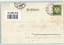 67098 W6706 Wachenheim an der Weinstraße 1905 Lithographie Bürgerspital Wachtenburg Forsthaus Rothsteg