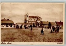 Minsk 1931 Foto AK Stolpce Kirche Markplatz