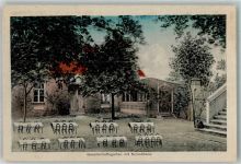 03238 O7980 Finsterwalde - Garten-Etablissement Schützenhaus Garten Schießhalle