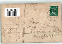 85088 W8075 Vohburg a d Donau 1927 Gebrauchsspuren Lithographie Stadtwappen Kleines Donau-Tor Gasthaus zur Post Verlag Ottmar Zieher-München