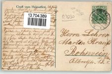 04643 O7230 Geithain BOAKC Heimatfest 1912 Wappen