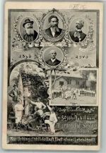 07907 O6550 Schleiz BOAKC 50 jährige Jubiläum der Turnerschaft 1908