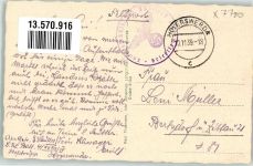 02977 O7700 Hoyerswerda - WK II Grube Erika Kolonie Ort lt. Stempel