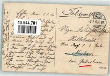 37589 W3355 Echte 1916 - Pfarre Kirche Karspüle