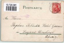 79650 W7860 Fahrnau 1907 BOAKC Lithographie Kais. Postamt Geschäft Freiner