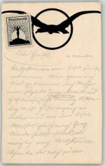 Sturmruf Verlag Linz / aufgeklebte Vignette Sturmvolk Ostmärkische Sturmscharen (OSS). Jugendbewegung 1923