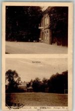 26441 W2942 Jever Gebrauchsspuren Ortstrasse Gasthaus Schützenhof Sportplatz