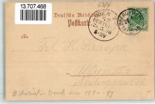 61389 W6384 Schmitten , Taunus 1896 BOAKC Vorläufer Druck um 1880 - 1889 Gasthaus zum Ochsen