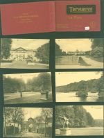 Tervuren Tervueren Kleinposten bis 20 Lot mit 10 AK Schloss Park Originalumschlag