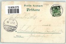 27498 W2192 Helgoland 1898 Gebrauchsspuren Trachten Neue Post Steilküste Strand Lithographie
