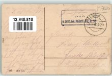 vermenschlicht Eisenbahn Koffer AK Maikäfer 1917 Prägedruck