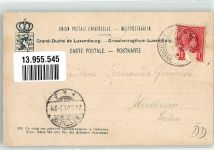 Mondorf-les-Bains 1901 - 'Grand-Duche de Luxemburg