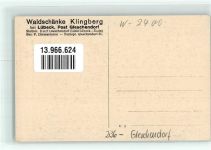 23629 W2401 Klingberg - Gasthaus Waldschänke Klingberg am großen Pönitzer See