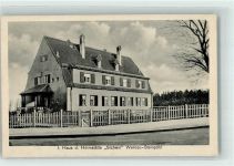 08412 O9620 Werdau , Sachs Foto AK Haus der Heimstätte Sichem im Ortsteil Steinpöhl Fotograf Ernst Oehme