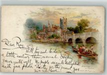 Henley-on-Thames 1896 Lithographie