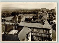 Chomutov Komotau Foto AK Jahnturnhalle Platz