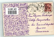 Roma Rom La Principessina Mafalda Adelskorrespondenz Adel Italien 1905