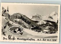 83259 W8211 Schleching - Winter Bay. Alpine Meisterschaften 10.-12.2.1950