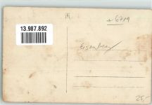 67304 W6719 Eisenberg Pfalz Privatfoto AK Festwagen Ort handschriftlich