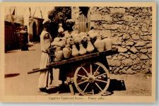 Marktszene Potery seller Motiv Ägypten Foto AK