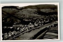 79790 W7897 Kadelburg - Fliegeraufnahme Kadelburg Rhein